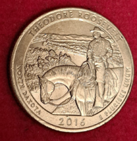 2015. Voyageurs emlék USA negyed dollár (157)
