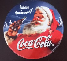 Coca- Colás télapós fémdoboz