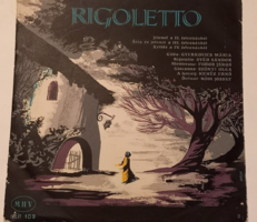 Verdi Rigoletto LP Hanglemez