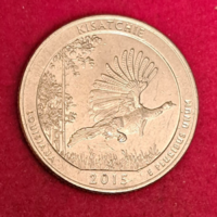 2015. Kisatchie emlék USA negyed dollár (1177)