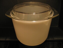 Kenwood milk glass mixing bowl anchor hocking usa 23797