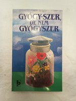 Gyógy-szer, de nem gyógyszer, retró szakácskönyv