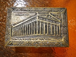 PARTHENON, AKROPOLISZ, GÖRÖG  BRONZ DOBOZ