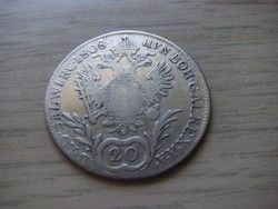 20  Krajcár  Ezüst érem  1808    Ausztria