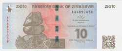 Zimbabwe  10 ZiG 2024 UNC