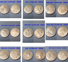 Érmék eladóak 14db ( Denga, Denezska,Kopejka...)