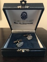 Ari D. Norman sterling ezüst mandzsetta gomb