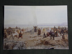 Képeslap,Ópusztaszer,Feszty Árpád A magyarok bejővetele,sámán látkép,részlet, 2000-
