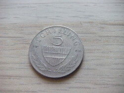 5   Schilling     1969     Ausztria
