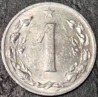 Csehszlovákia 1 heller, 1954.