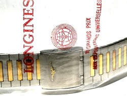 Longines Új fémszíj 17 cm hosszú 2.2 cm széles MOM környéke vagy posta