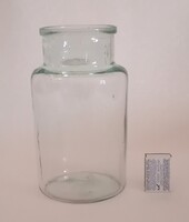 Régi 2 l befőttesüveg légbuborékos dekorációnak kreatív ötletekhez DIY gyűjteménybe világos türkiz