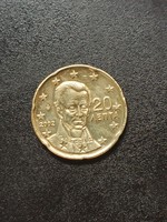 20 EURO CENT 2002 GÖRÖG * VF *