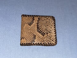 Vintage kígyóbőr pénztárca