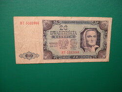 Lengyelország 20 zloty zlotych 1948 Ritkább!