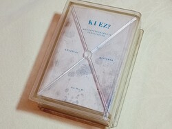 KI EZ ? KOVÁCS IRÉN - Művészettörténeti társasjáték KÜLFÖLDI MESTEREK - Képzőművészeti Alap BP 1964