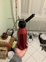 Retro habszifon szifon  Gyűjtői  nosztalgia darab
