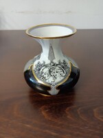 HOLLÓHÁZA JURCSÁK LÁSZLÓ PORCELÁN VÁZA