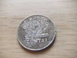 2 Cent 1991 Litvánia