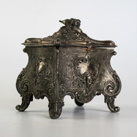 Barokk madaras bonbonier C.A 1880-90