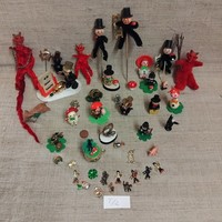 Retro Újévi szerencse figura gyűjtemény egyben  /T.2/