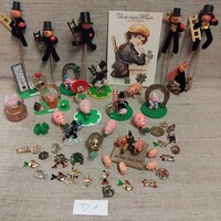 Retro Újévi szerencse figura gyűjtemény egyben  /T.1/