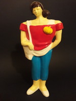 L' Aquilone doll vintage gyűjtői baba kerámia figura