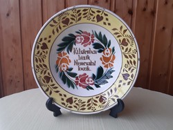 Apátfalvi / Hollóháza tányér eladó !