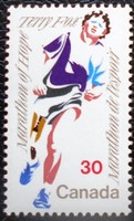 KA828 /  Kanada 1980 Terry Fox bélyeg postatiszta