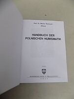 LENGYEL NUMIZMATIKAI KÉZIKÖNYV PROF DR.MARIAN GUMOWSKI 1960