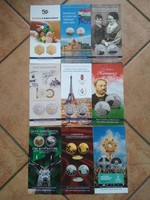 Érme prospektusok, ismertetők 3. Rubik kocka, MNB, EU elnökség, Himnusz, Vadászati VK, stb.