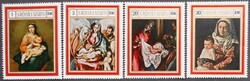 KS668 / Samoa 1969 Karácsony - festmények bélyegsor postatiszta