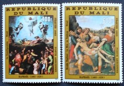 KS594 /  Mali 1983 Húsvét bélyegsor postatiszta
