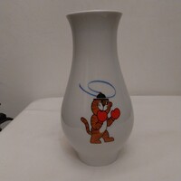 Ritka Alföldi porcelán váza