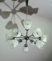 Retro sputnik csillár 12 izzós lámpa