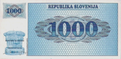 Szlovénia 1000 tolar 1990 UNC
