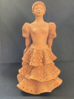 Illár Erzsébet terrakotta szobor, figura