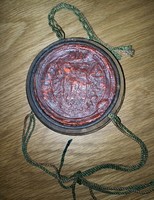 II. Lipót Magyar királyi titkospecsétje! 1790-1792 között. Ritkaság!