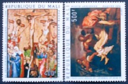 KS593 /  Mali 1974 Húsvét bélyegsor postatiszta