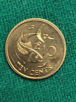 10 Cent 1997  ! Seychelle - Szigetek !
