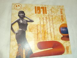 Az év slágerei 1971-ből CD- 20 Original Hit Songs Of 1971