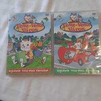 TESZ-VESZ VÁROS Rejtélyek Tesz-Vesz városban 1. és 4. DVD