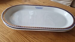 Utasellátó-s Alföldi Porcelán ovális kínálótál 2 db