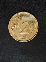 20 EURO CENT 2002 BELGIUM VF