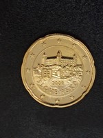 20 EURO CENT 2009 SZLOVÁKIA VF+