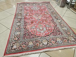 Kashmír rózsa silk 125x195 hand-knotted Persian rug BFZ741