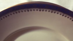 Hüttl porcelán tányérok (10 db, múlt sz. eleje)