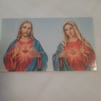 Imakártya: Jézus Szentséges Szíve /hátoldalon Felajánló ima Jézus szentséges szívéhez/