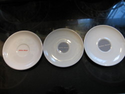 Julius Meinl szürke és piros design kávés alátétek porcelánok darabra