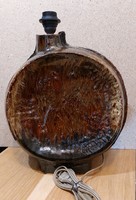 RÉGI ZSOLNAY PIROGRÁNIT lámpa, FÜRTÖS GYÖRGY TERV. 45 CM, 3061b